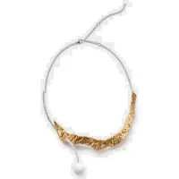 Kalevala Koru Itu pärlhalsband förgyllt silver 231001400J45