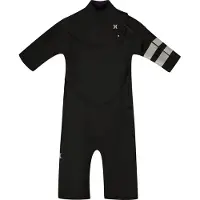 Hurley Air 2/2 Mm Kortärmad Shorty Med Dragkedja Fram