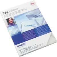 GBC Genomskinliga Pp-omslag 500 Mikron Din A4 Inbindning 100 Enheter