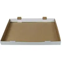 Multi Transportlåda 600x430x50 mm Brun/vit tårta, 25 st/låda
