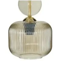 TK Lighting Hänglampa Sophia , dimbar, Aluminium / grå / zink, Vardagsrum / matsal, Glas, Modern, Pendellampa