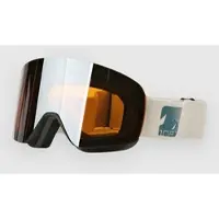 1080 Face Shot Matte Black Stone (+Bonus Lens) Goggle orange lens silver mirror
