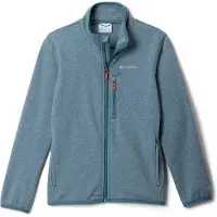 Columbia Essential Hike Grid Fleecejacka Med Dragkedja