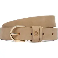 Tommy Hilfiger Bälte 'ESSENTIAL EFFORTLESS 2.5' beige