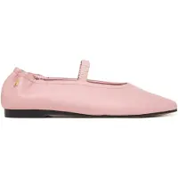 Tommy Hilfiger Leather Elasticated Strap Ballerinas