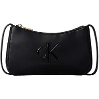 Calvin Klein Embossed Monogram Mini Shoulder Bag