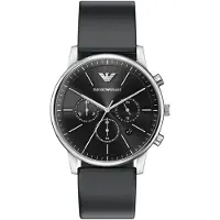 Giorgio Armani Analog klocka svart / silver