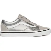 Vans - Varumärken - Old Skool Silver för Unisex - Barnstorlek 34.5 - Grå