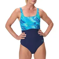 Speedo Print Contour Eclipse Baddräkt