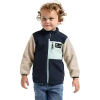 Didriksons Anten, Fleecejacka, Junior, Mörkblå