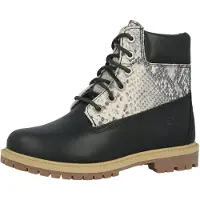 Timberland Stövlett med snörning svart / off-white