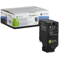 Lexmark Toner 84C2HYE Original Gul 16000 sidor 84C2HYE