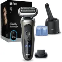 Braun Series 7 72-C7200cc rakapparat / våt- och torrakapparat med SmartCare-station och trimmer