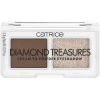 Catrice Diamond Treasures Cream to Powder Eyeshadow Ögonskuggspalett 3 g Nr. 010 - Hazel Spark