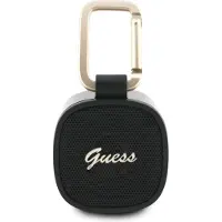 GUESS magnetisk trådlös högtalare - MagSafe-kompatibel - svart