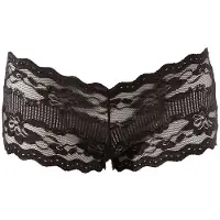 Cottelli - spets stringtrosa - svart - M