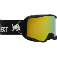 Red Bull Spect Eyewear NEON Black Goggle smoke with yellow mirror