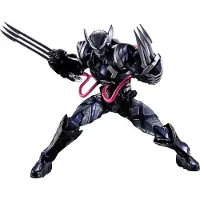 Tamashii Nations Varg Förundran Tech-on Venom Symbiote-figur 16 Cm