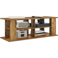 vidaXL TV-ställ Gammalt trä 96 x 35 x 33,5 cm