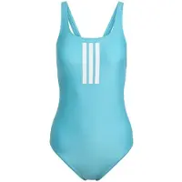 Adidas Sportbaddräkt azur / vit