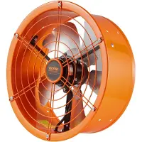 Vevor Gavelmonterad fläkt, 14 tums solenergidriven vindsfläkt med justerbar termostat och yttre nät, 1300 CFM husfläkt kyler upp till 1850 kvm, tyst ventilation för tak, garage, butik, svart