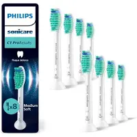 Philips Tandborste Sonicare C1 ProResults tandborste borstspets 8 st, vit HX6018/87