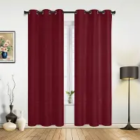 Household supplies MH Enfärgade lavendellila gardiner för sovrum, vardagsrum, draperier, kök, barnrum, fönstergardin, modern heminredning 135W x 137H(cm) x2