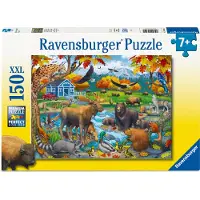 Ravensburger Wildlife Gathering Pussel 150 Bitar
