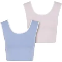 Urban Classics Topp blå / rosa
