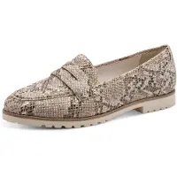 Tamaris Slip-in beige / mörkbeige / svart