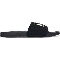 Armani Exchange för män. XUP001XV820U385 Flip-flops Knit+ logo marinblå (42), Karta, Ingen, Strandkläder, Marino