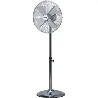 Ravanson WT-7040SN INOX, Bladfläkt för hushållsbruk, Rostfritt stål, Golv, Aluminium, 62,5 dB, 45 cm