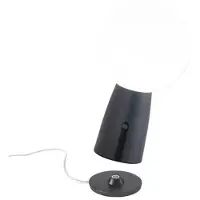 Zafferano Olimpia batteridriven bordslampa IP54 mörkgrå Olimpia, dimbar, Aluminium / grå / zink, Vardagsrum / matsal, Syntetmaterial, Modern