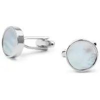 Suitable Studs Runda Silver Vit