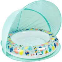 Eurekakids Uppblåsbar Babypool Med Parasoll-hej Sommar