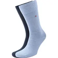 Tommy Hilfiger Classic 2-Pack Strumpor 134 Blå Ljusblå Storlek