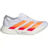 Adidas - Löparskor - Adizero Adios Pro 4 M Cloud White/Lucid Orange/Lucid Red för Unisex - Storlek 43 1/3 - Vit