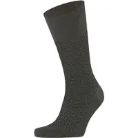 Falke Airport Herringstripe Strumpor Grön Mörkgrön Storlek