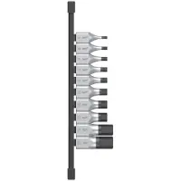 Milwaukee Hylsbitssats FOUR FLAT; 1/2''; HEX; 4-19 mm; 10 st.