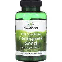 Swanson Health Fullspektrum Horopafrö, 610 mg, 90 kapslar