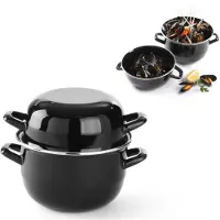 Super Merchant Hendi 625002 musselgryta med lock 25 l
