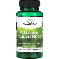 Swanson Health , Full Spektrum Kudzu Rot, 500 mg, 60 Kapslar