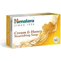 Himalaya Herbals Närande Kräm Och Honungstvål 75g För Mjuk Återfuktad Hud, Mild Rengöringstvål För Normal Till Torr Hudvårdsrutin