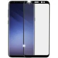 EF Connect Skyddsfilm Skärmskydd Full täckning av skärmen i härdat glas För Samsung Galaxy S9 Plus S9+, Svart