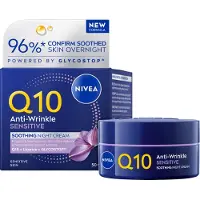 Nivea Q10 Sensitive 50 Ml Nattkräm