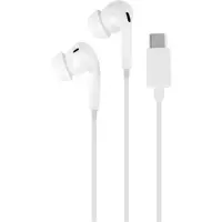 Puro PUIPHF31USBCWHI, Sladdansluten, Samtal/musik, 11g, Headset, Vit