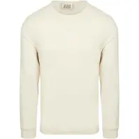 Scotch & soda ångärmad Vaffetröja Ecru Off-White Vit Storek