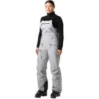 Helly Hansen Powderqueen 2.0 Bib, Skidbyxor, Dam, Grå