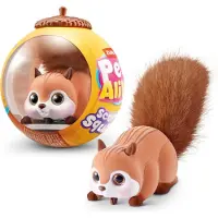 Pets Alive Interaktiv Leksaker - Spring Anka Spring ekorre - Bla - - One Size - Leksaksdjur
