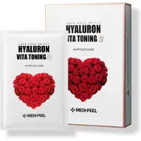 Medi-Peel Hyaluron Vita Toning Ampullmaskset 10 st ÄKTA BUTIK